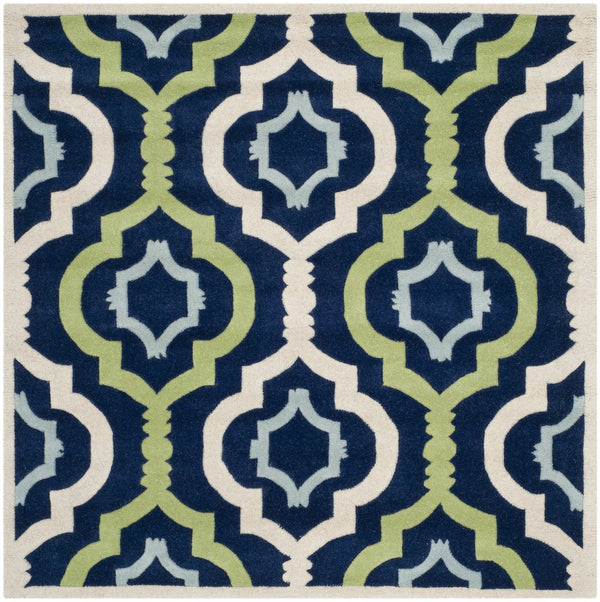 Safavieh Clearance Chatham CHT747C Navy Blue Rug