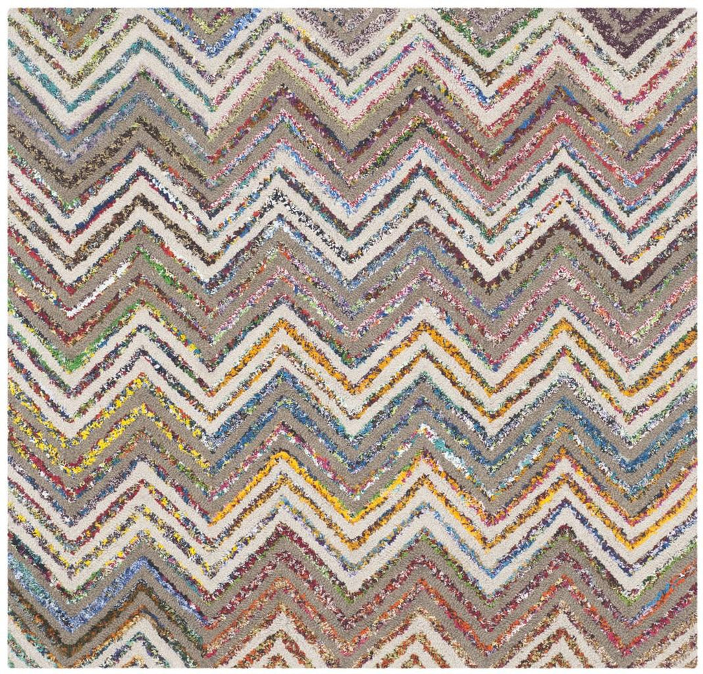 Safavieh Clearance Nantucket NAN601B Beige Multi Rug