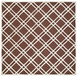 Safavieh Clearance Cambridge CAM142H Dark Brown Rug