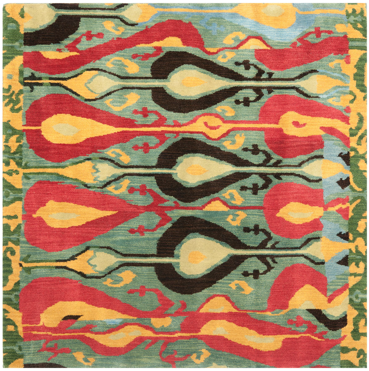 Safavieh Clearance Ikat IKT222B Blue Rug