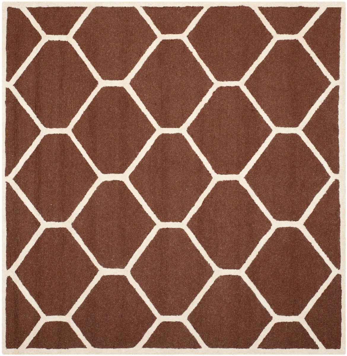 Safavieh Clearance Cambridge CAM144H Dark Brown Rug
