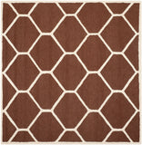 Safavieh Clearance Cambridge CAM144H Dark Brown Rug
