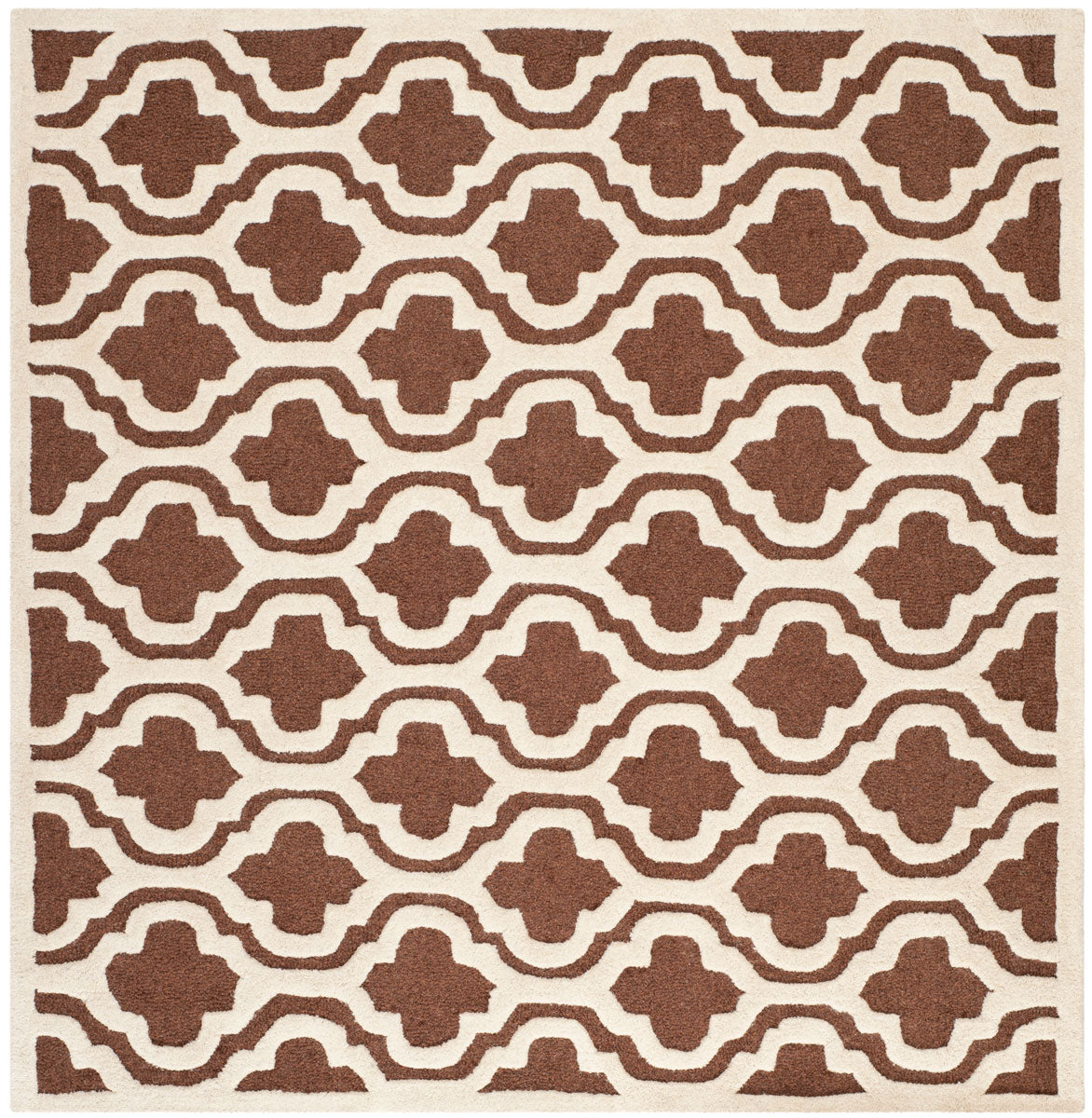 Safavieh Clearance Cambridge CAM132H Dark Brown Rug