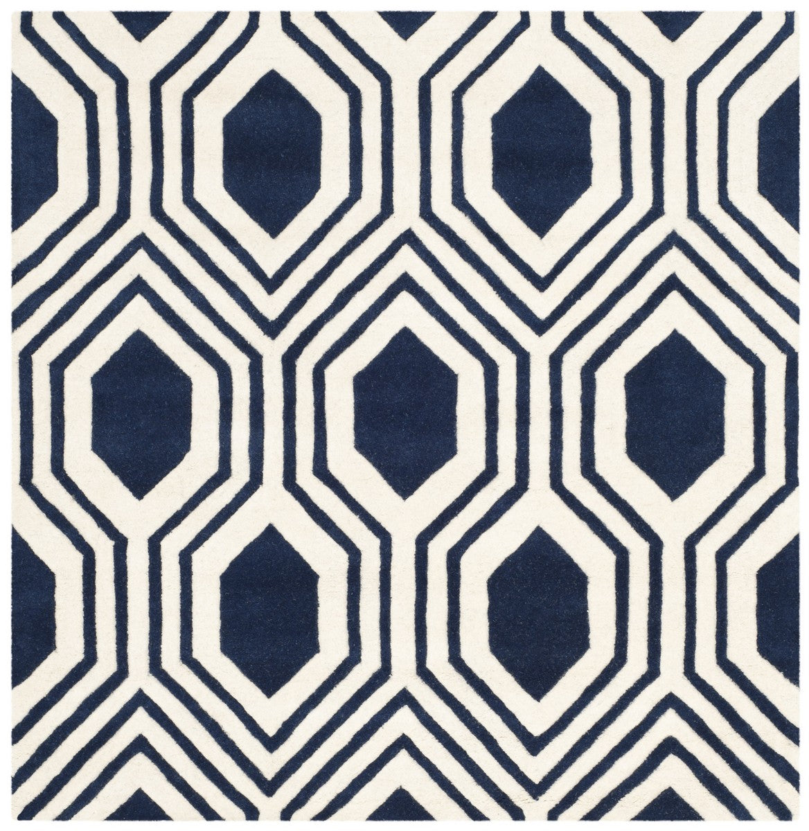 Safavieh Clearance Chatham CHT760C Navy Blue Rug