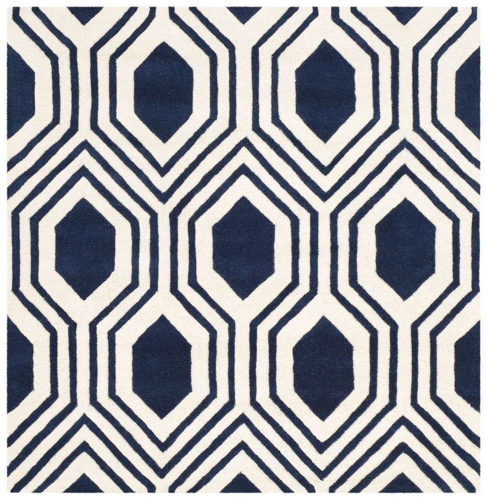 Safavieh Clearance Chatham CHT760C Navy Blue Rug