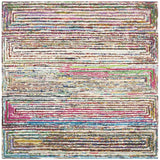 Safavieh Clearance Nantucket NAN604A Ivory Multi Rug