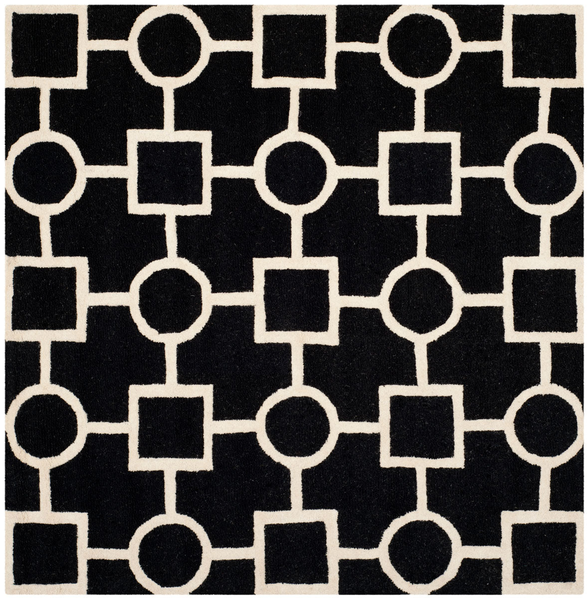 Safavieh Clearance Cambridge CAM143E Black Rug