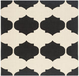Safavieh Clearance Courtyard CY6162-256 Black Rug