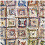 Safavieh Clearance Nantucket NAN608A Creme/Multi Rug