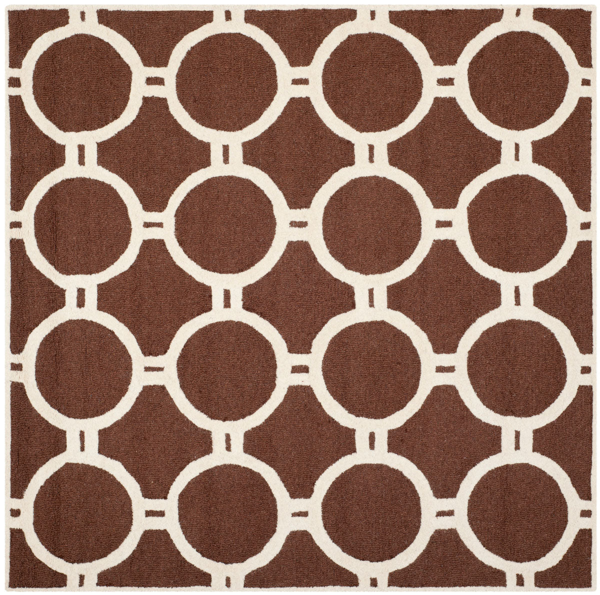 Safavieh Clearance Cambridge CAM145H Dark Brown Rug