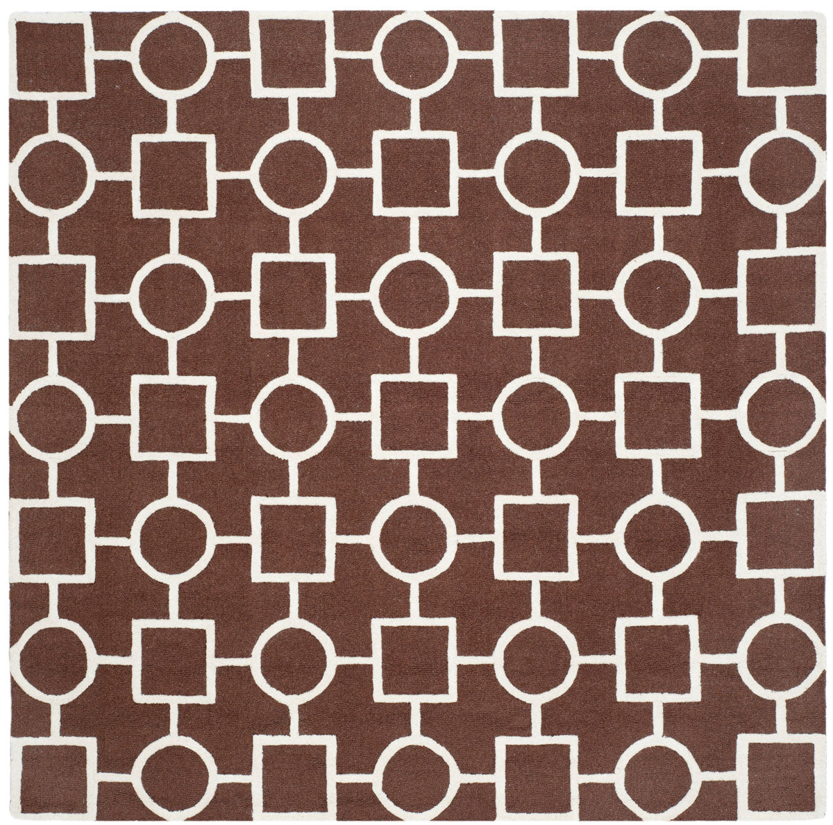 Safavieh Clearance Cambridge CAM143H Dark Brown Rug
