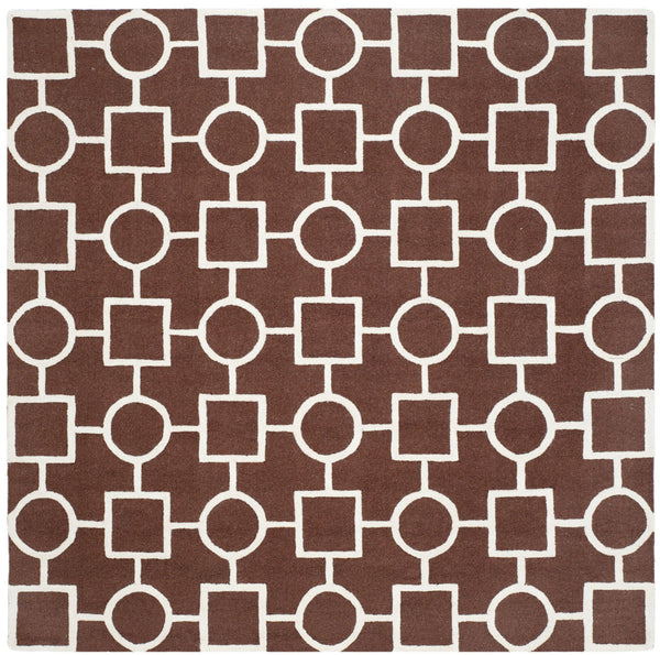 Safavieh Clearance Cambridge CAM143H Dark Brown Rug