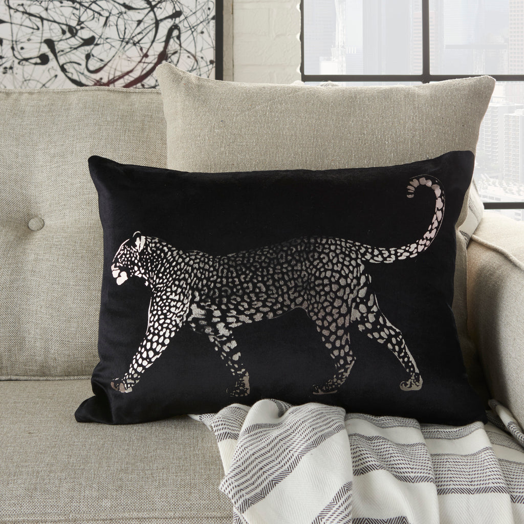nourison sofia ac203 black pillow