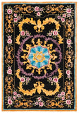 safavieh clearance savonnerie sav609b black rug
