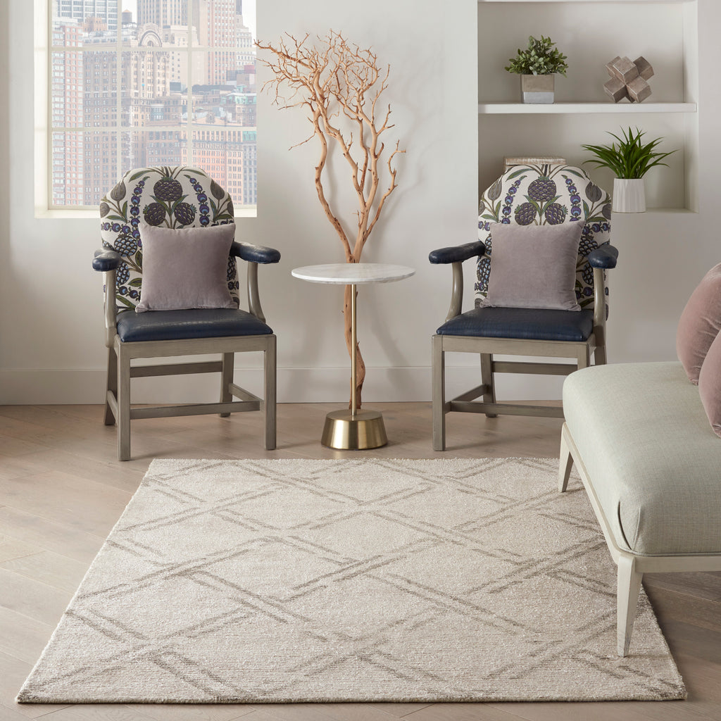 nourison venosa vsn01 ivory grey rug
