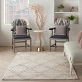 nourison venosa vsn01 ivory grey rug