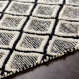 surya santa barbara sbb 2300 black rug