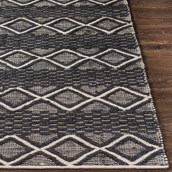 surya santa barbara sbb 2308 charcoal rug