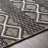 surya santa barbara sbb 2308 charcoal rug
