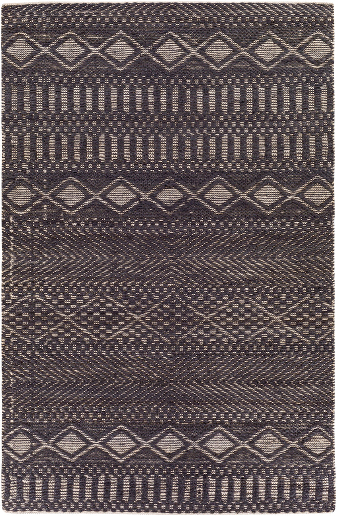 surya santa barbara sbb 2309 charcoal rug