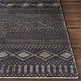 surya santa barbara sbb 2309 charcoal rug