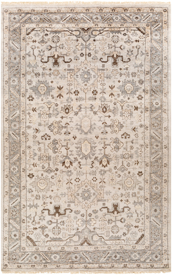 Surya Closeout Sabine SBN-1001 Light Gray Rug