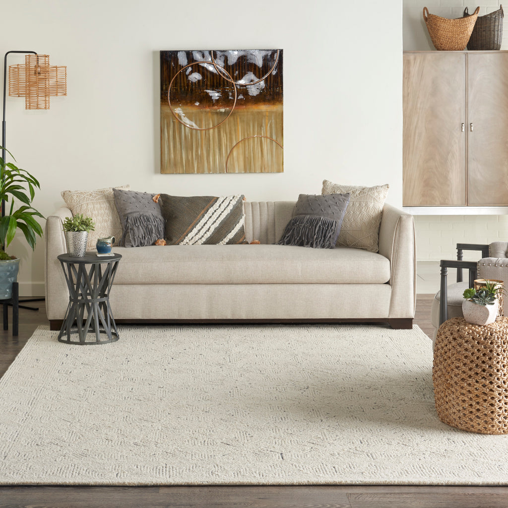 nourison colorado clr05 ivory navy rug