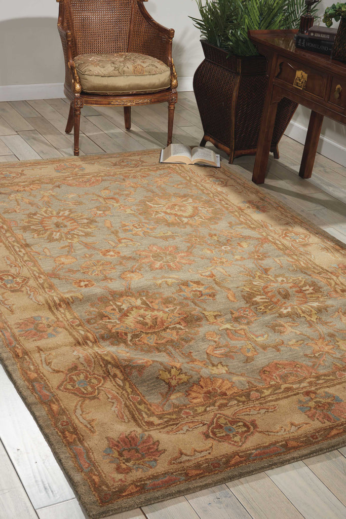 nourison jaipur ja19 aqua rug