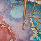 nourison prismatic prs18 multicolor rug