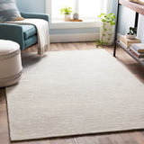 Surya rug co. | silver rug | gray rug | Strada | woven rug | rugs done right
