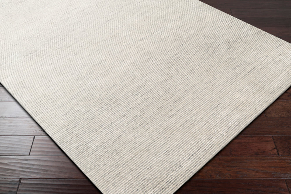Surya rug co. | silver rug | gray rug | Strada | woven rug | rugs done right