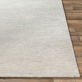 Surya rug co. | silver rug | gray rug | Strada | woven rug | rugs done right
