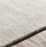 Surya rug co. | silver rug | gray rug | Strada | woven rug | rugs done right