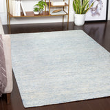 Solid Surya Rug Co. Strada Pale Blue Rug | Indoor Rugs | Rugs Done Right 