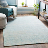 Solid Surya Rug Co. Strada  Aqua Rug | Indoor Rugs | Rugs Done Right 