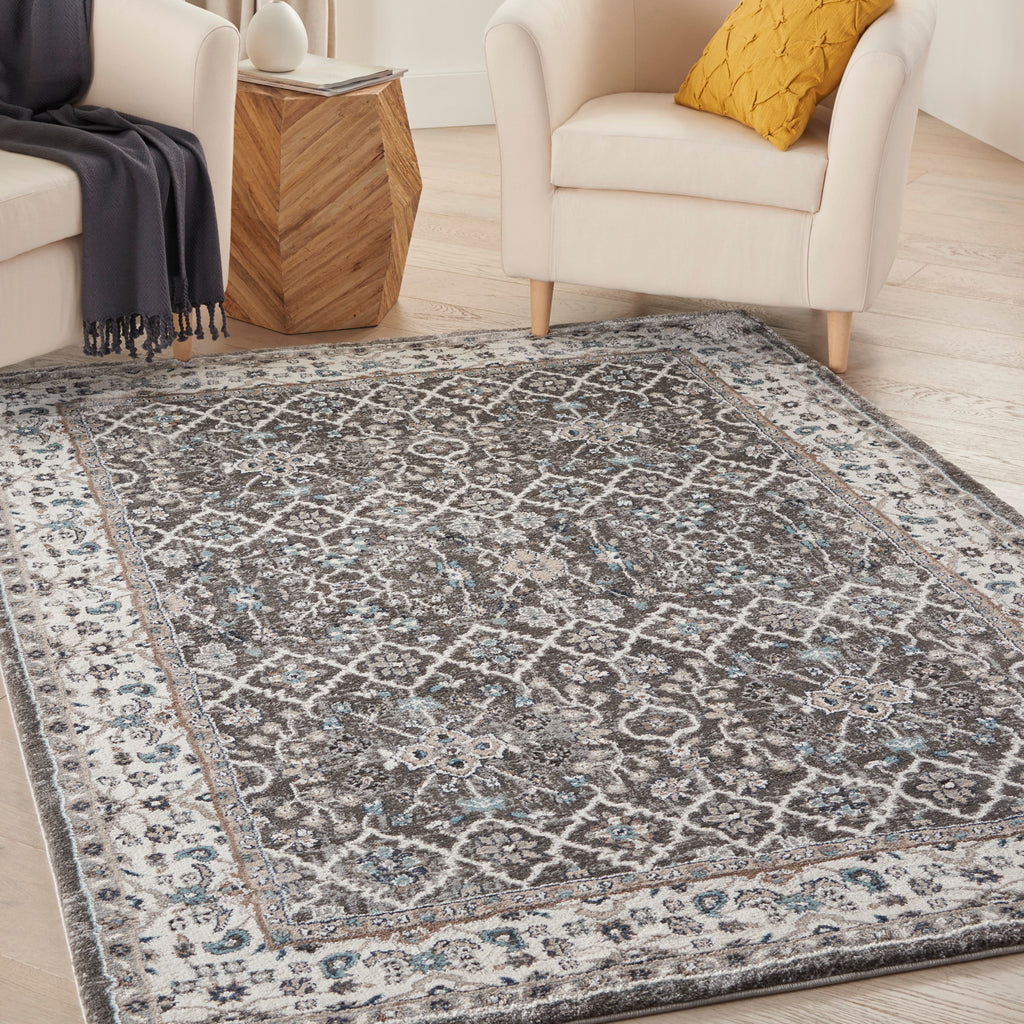 nourison american manor amr01 grey ivory rug