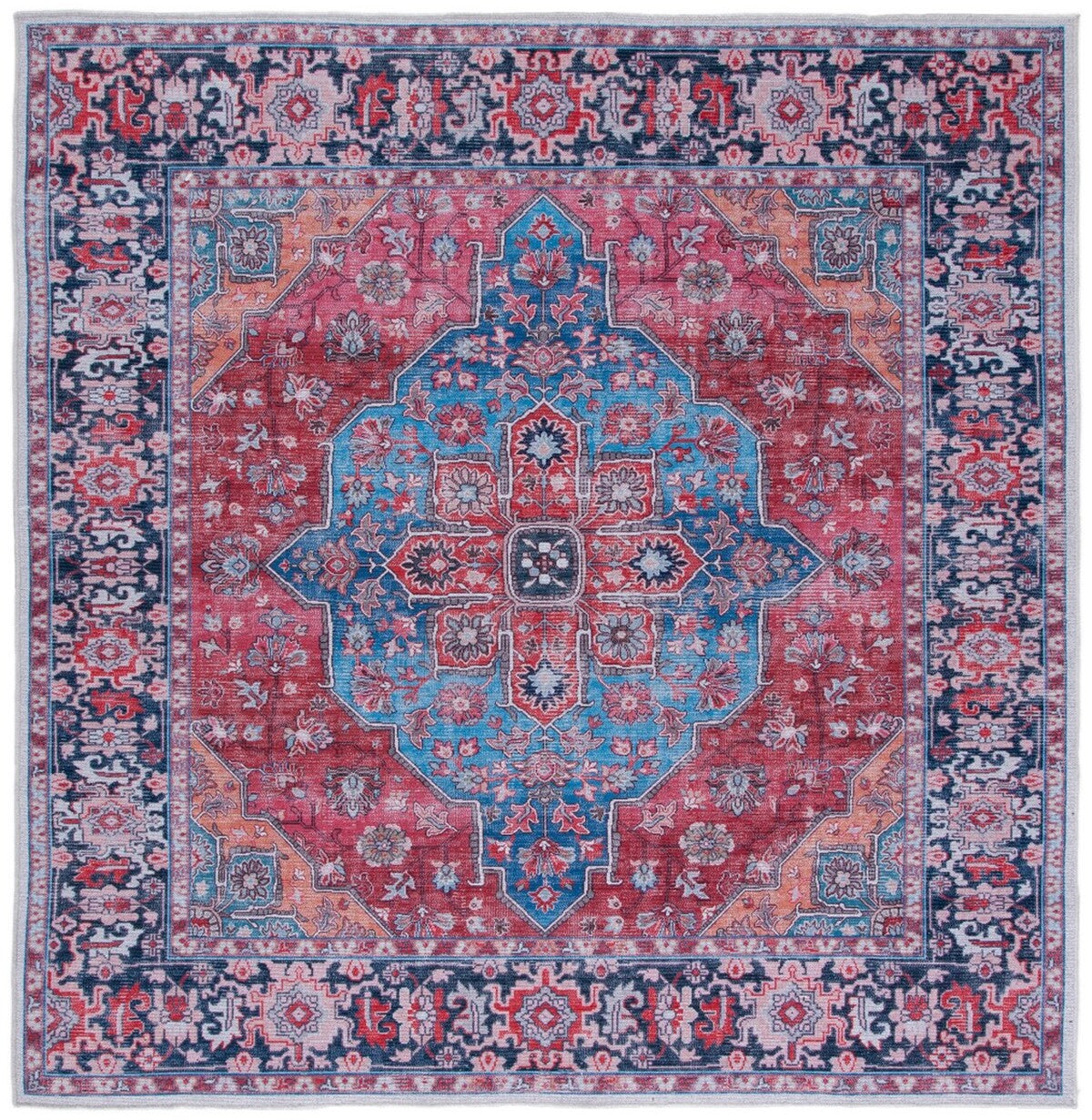 safavieh clearance serapi sep369m blue rug