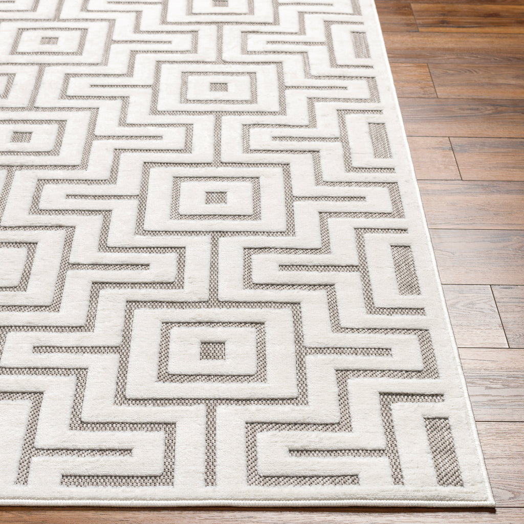 surya san diego sfg 2347 light grey rug