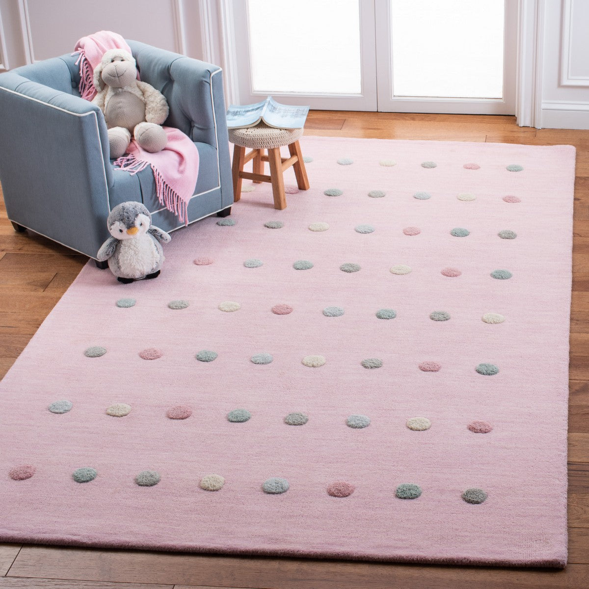 safavieh clearance safavieh kids sfk803u light pink rug