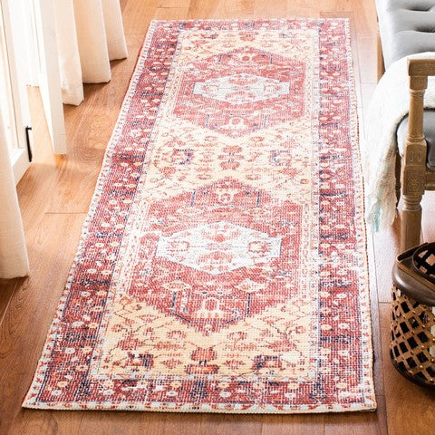 safavieh clearance saffron sfn350p rust rug