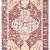safavieh clearance saffron sfn350p rust rug