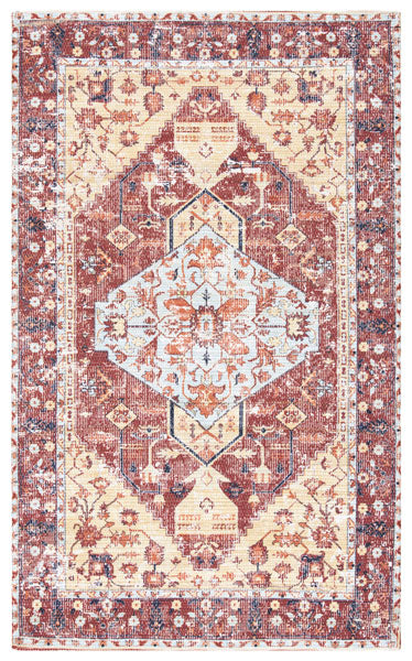 safavieh clearance saffron sfn350p rust rug