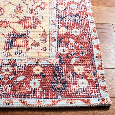 safavieh clearance saffron sfn350p rust rug