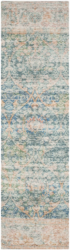 safavieh clearance saffron sfn563a turquoise rug