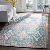 safavieh clearance saffron sfn564a turquoise rug