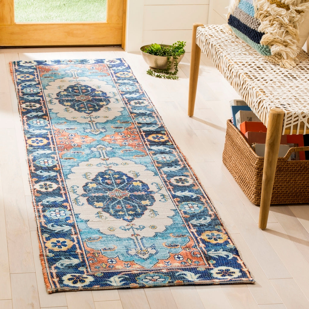safavieh clearance saffron sfn585a blue rug