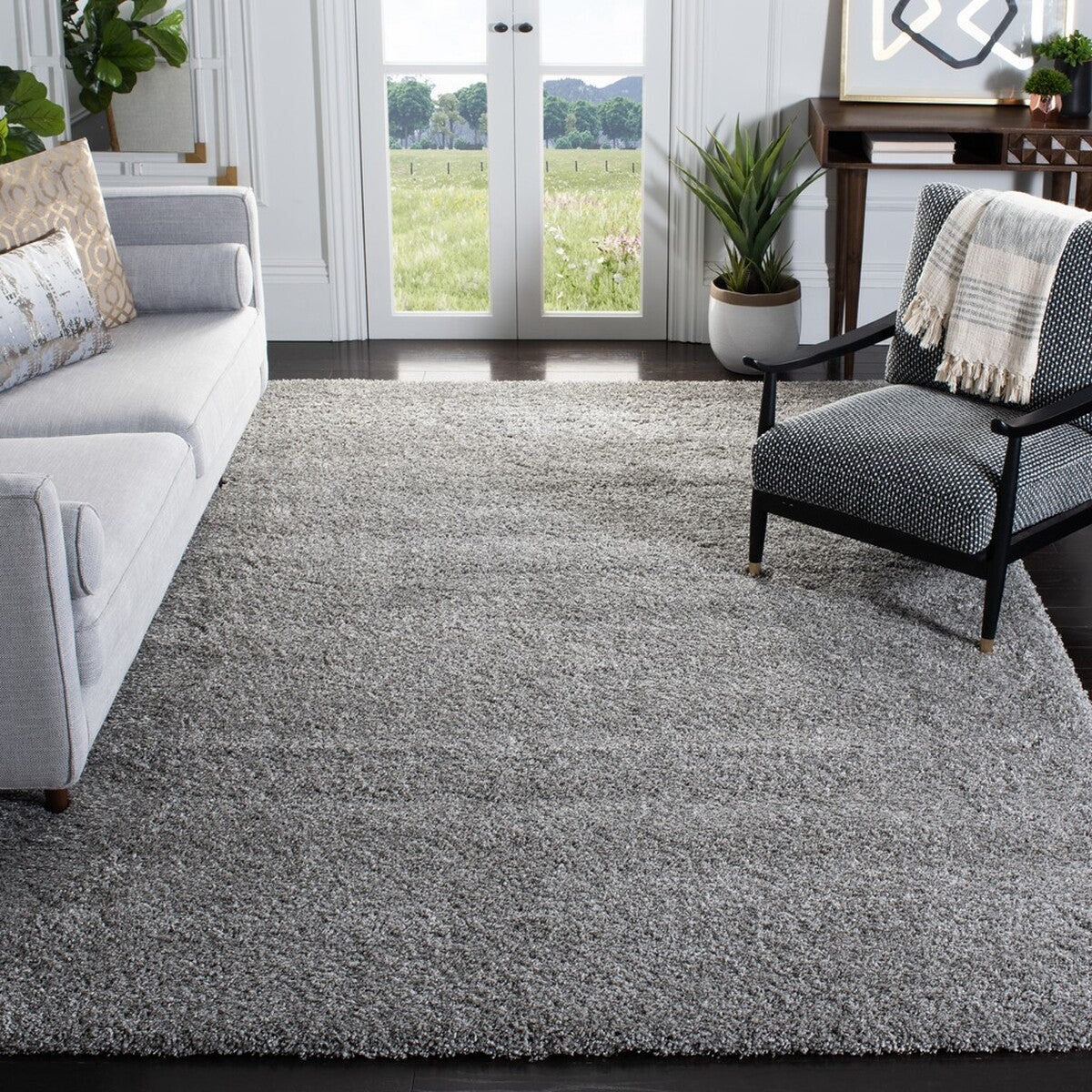 safavieh clearance shag sg151 7575 silver rug