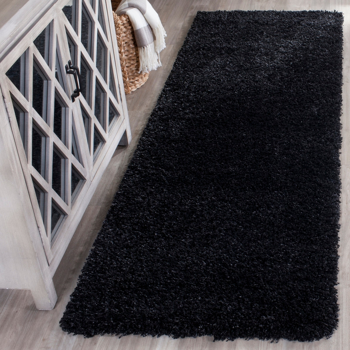 safavieh clearance shag sg151 9090 black rug