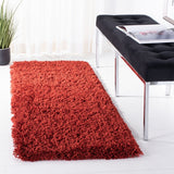 safavieh clearance shag sg240r rust rug