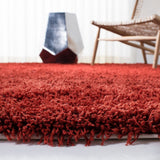 safavieh clearance shag sg240r rust rug